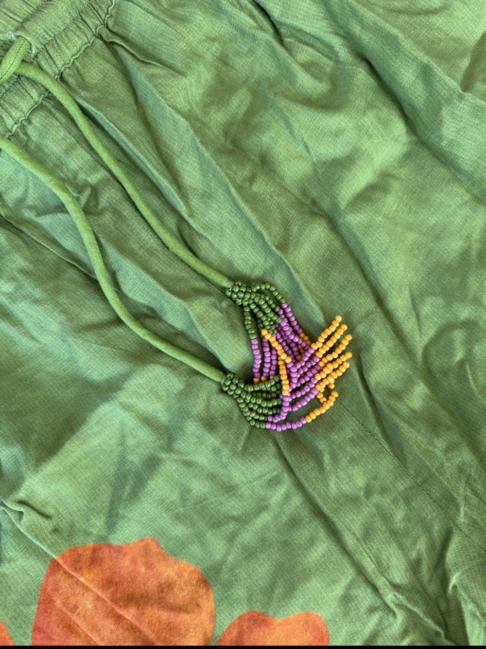 New Farm Rio x Anthropologie Placed Floral Pull-On Pants Size XL - Picture 7 of 9